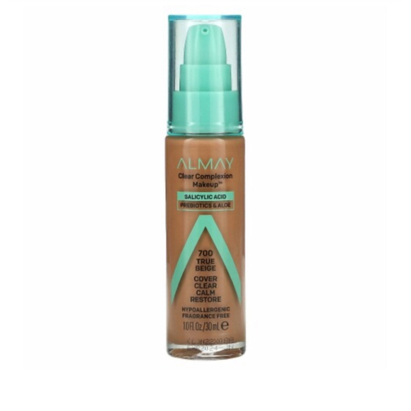 Almay Clear Complexion Makeup, 700 True Beige,‎ 30ml - Picture 1 of 2